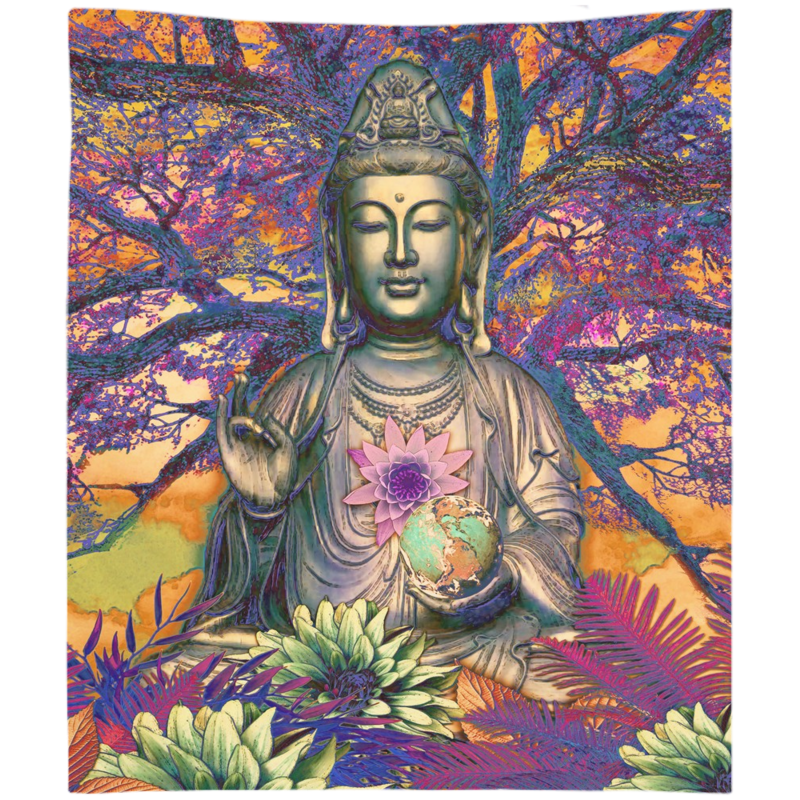 Kuan best sale yin tapestry